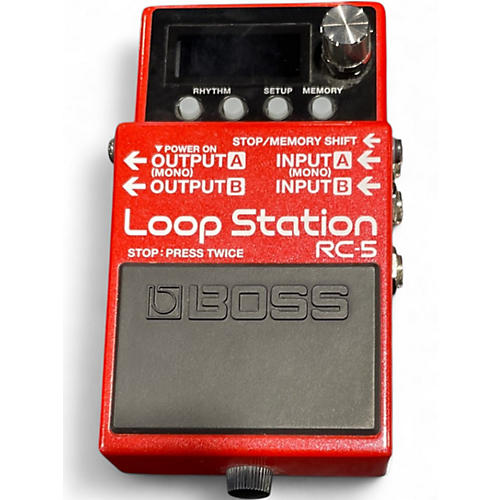 Used BOSS RC5 Loop station Pedal