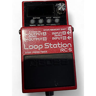 Used BOSS RC5 Pedal