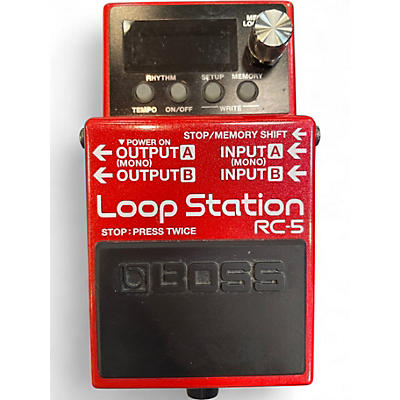 Used BOSS RC5 Pedal