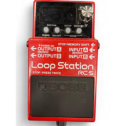 Used BOSS RC50 Loop Station Pedal