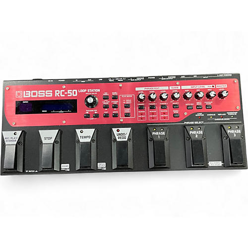 Used BOSS RC50 Loop Station Pedal