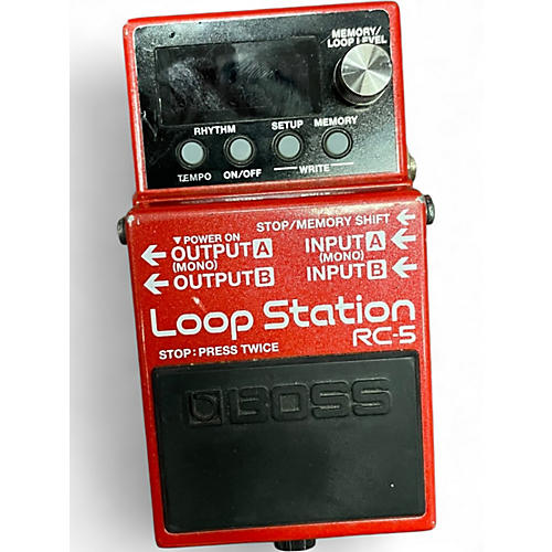 Used BOSS RC50 Loop Station Pedal