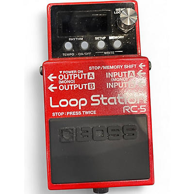 Used BOSS RC50 Loop Station Pedal