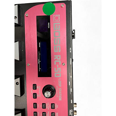Used BOSS RC50 Loop Station Pedal