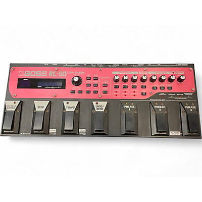 Used BOSS RC50 Loop Station Pedal