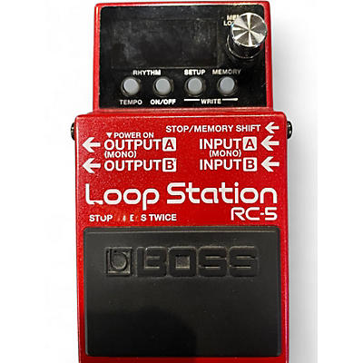 Used BOSS RC50 Loop Station Pedal