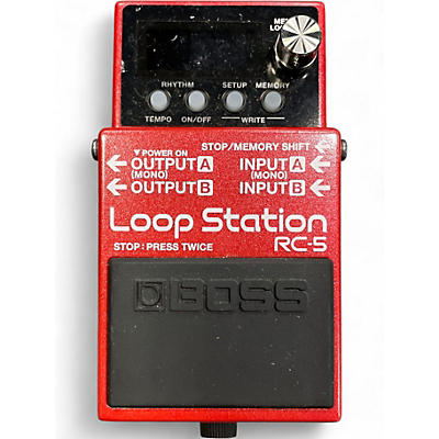 Used BOSS RC50 Loop Station Pedal