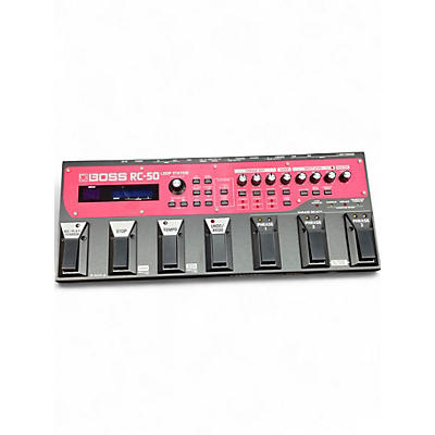 Used BOSS RC50 Loop Station Pedal