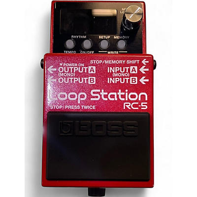 Used BOSS RC50 Loop Station Pedal