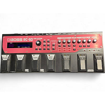 Used BOSS RC50 Loop Station Pedal