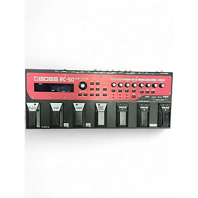 Used BOSS RC50 Loop Station Pedal