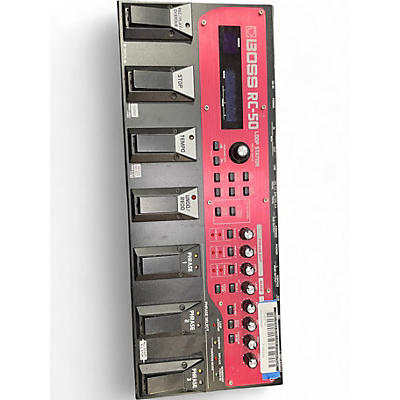 Used BOSS RC50 Loop Station Pedal