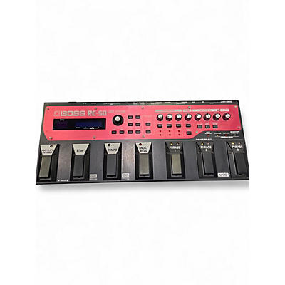 Used BOSS RC50 Loop Station Pedal