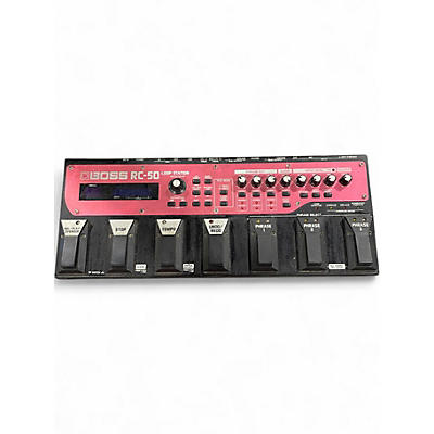 Used BOSS RC50 Loop Station Pedal