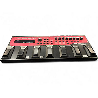 Used BOSS RC50 Loop Station Pedal