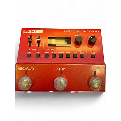 Used BOSS RC500 LOOP STATION Pedal