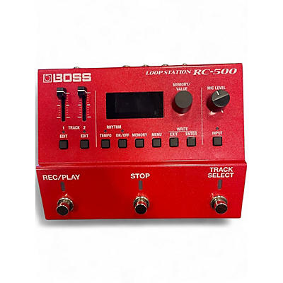 Used BOSS RC500 LOOP STATION Pedal