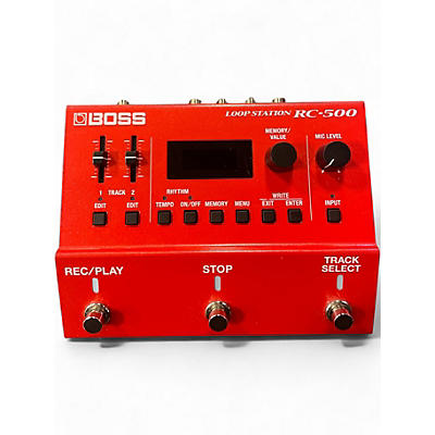 Used BOSS RC500 LOOP STATION Pedal