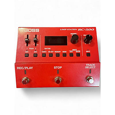 Used BOSS RC500 LOOP STATION Pedal