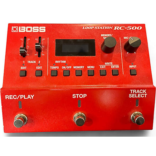 Used BOSS RC500 Loop Station Pedal