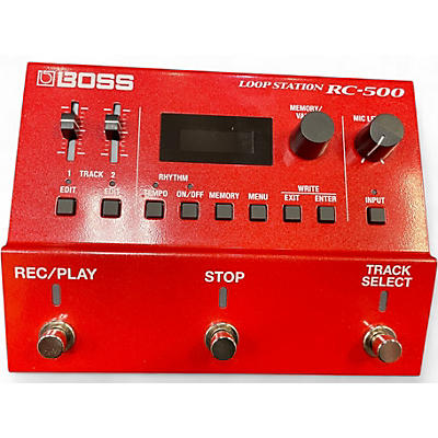 Used BOSS RC500 Loop Station Pedal