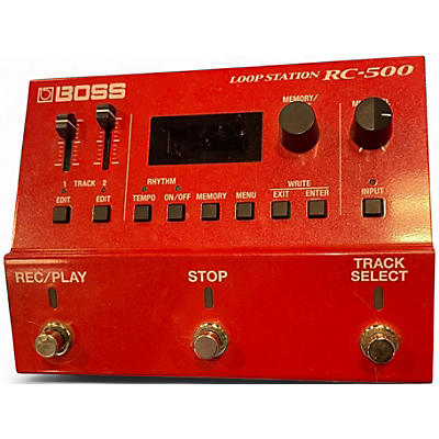 Used BOSS RC500 Loop Station Pedal