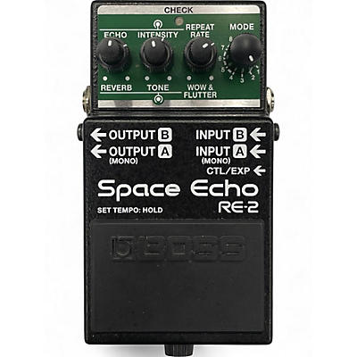 Used BOSS RE-2 Effect Pedal
