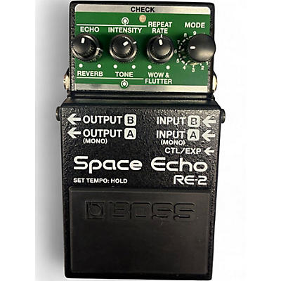 Used BOSS RE-2 Effect Pedal