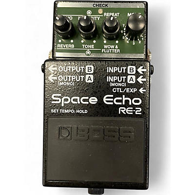 Used BOSS RE-2 Effect Pedal