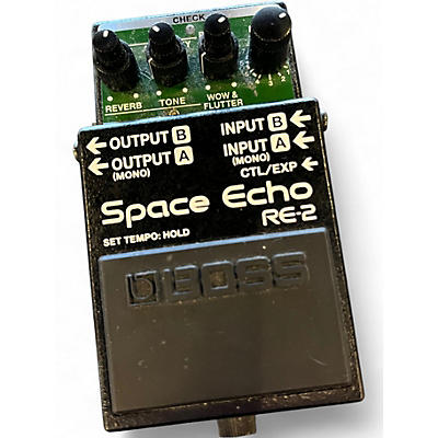 Used BOSS RE-2 Space Echo Effect Pedal