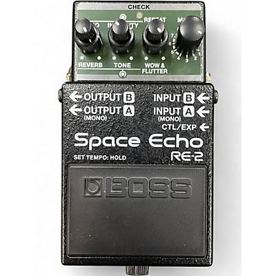 Used BOSS RE-2 Space Echo Effect Pedal