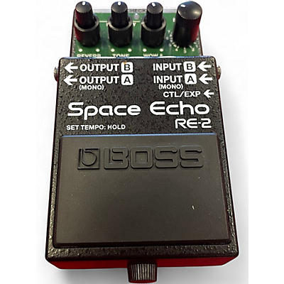 Used BOSS RE-2 Space Echo Effect Pedal
