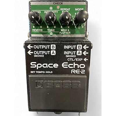 Used BOSS RE-2 Space Echo Effect Pedal