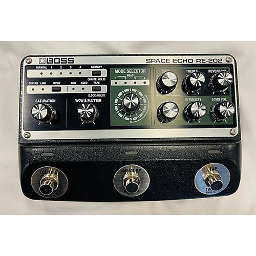 BOSS Used BOSS RE-202 Space Echo Effect Pedal