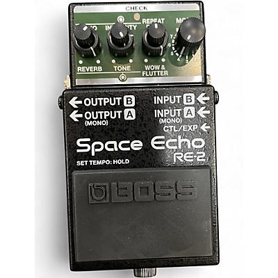 Used BOSS RE2 Effect Pedal