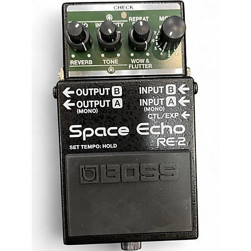 Used BOSS RE2 Effect Pedal