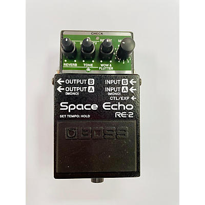 BOSS Used BOSS RE2 Space Echo Effect Pedal