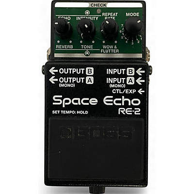 BOSS Used BOSS RE2 Space Echo Effect Pedal