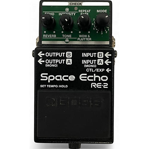 BOSS Used BOSS RE2 Space Echo Effect Pedal