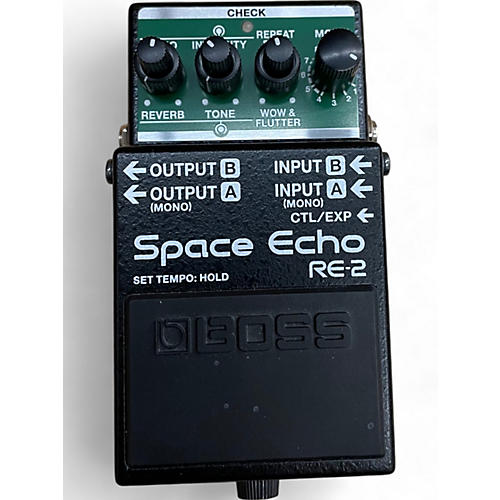 BOSS Used BOSS RE2 Space Echo Effect Pedal