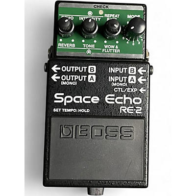 Used BOSS RE2 Space Echo Effect Pedal