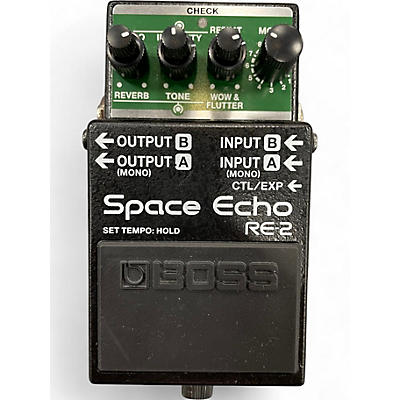 Used BOSS RE2 Space Echo Effect Pedal