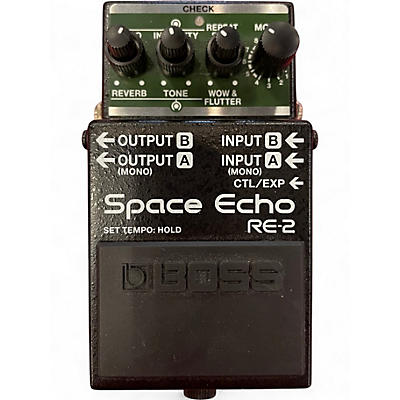 Used BOSS RE2 Space Echo Effect Pedal