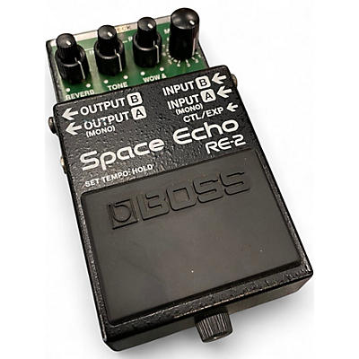 Used BOSS RE2 Space Echo Effect Pedal