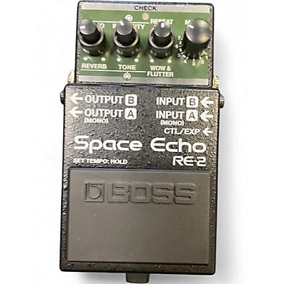 Used BOSS RE2 Space Echo Effect Pedal