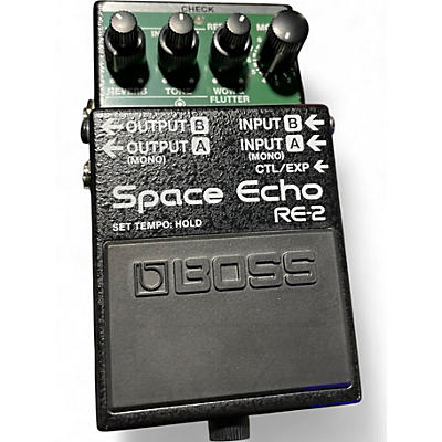 Used BOSS RE2 Space Echo Effect Pedal
