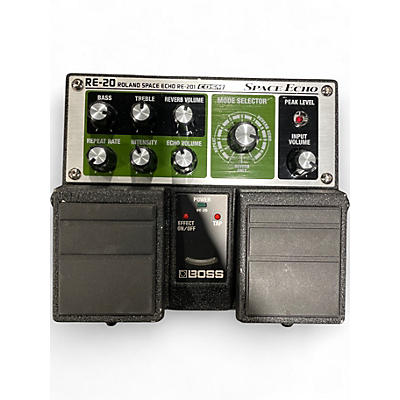 Used BOSS RE20 Space Echo Effect Pedal