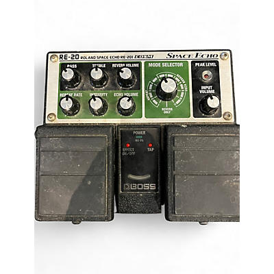 Used BOSS RE20 Space Echo Effect Pedal
