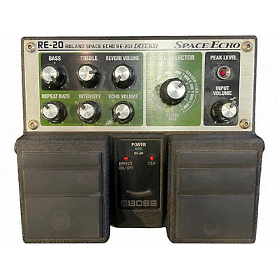 Used BOSS RE20 Space Echo Effect Pedal