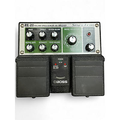 Used BOSS RE20 Space Echo Effect Pedal